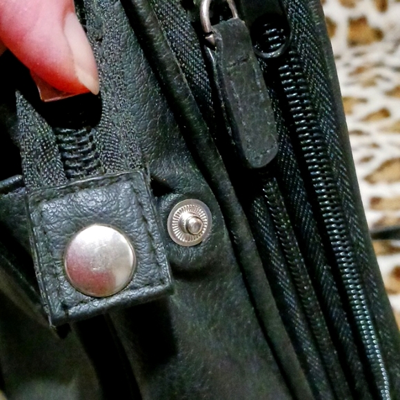 Rosseti Black Multi Compartment Crossbody Bag - Picture 5 of 16